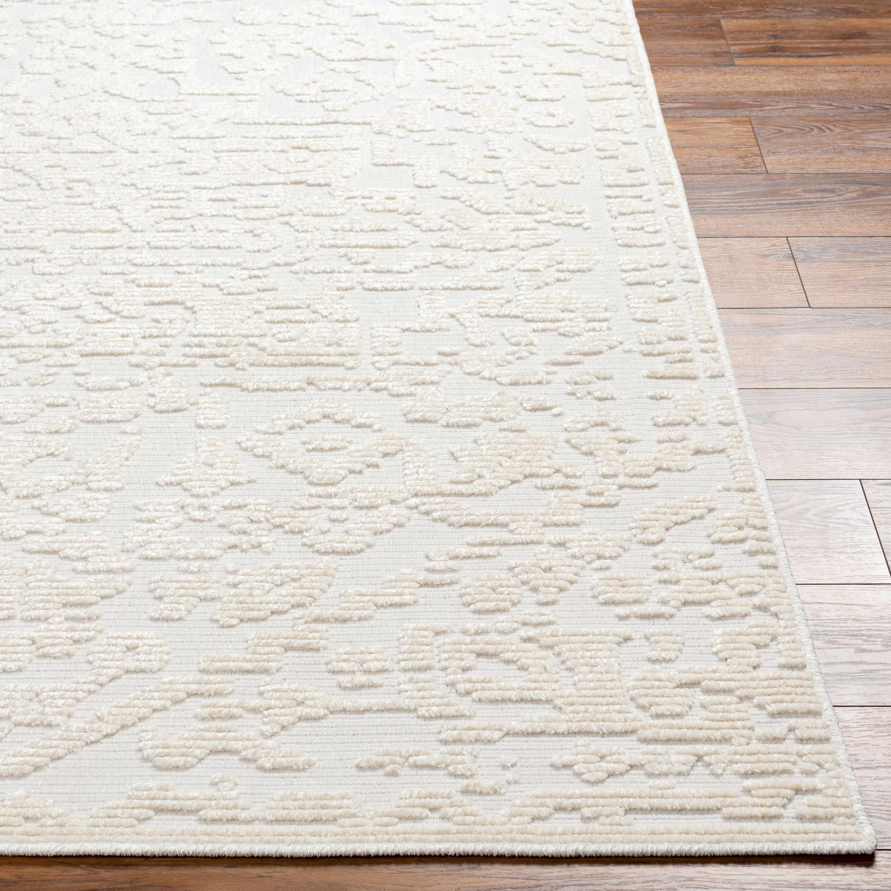 Beren Cream Washable Runner Rug