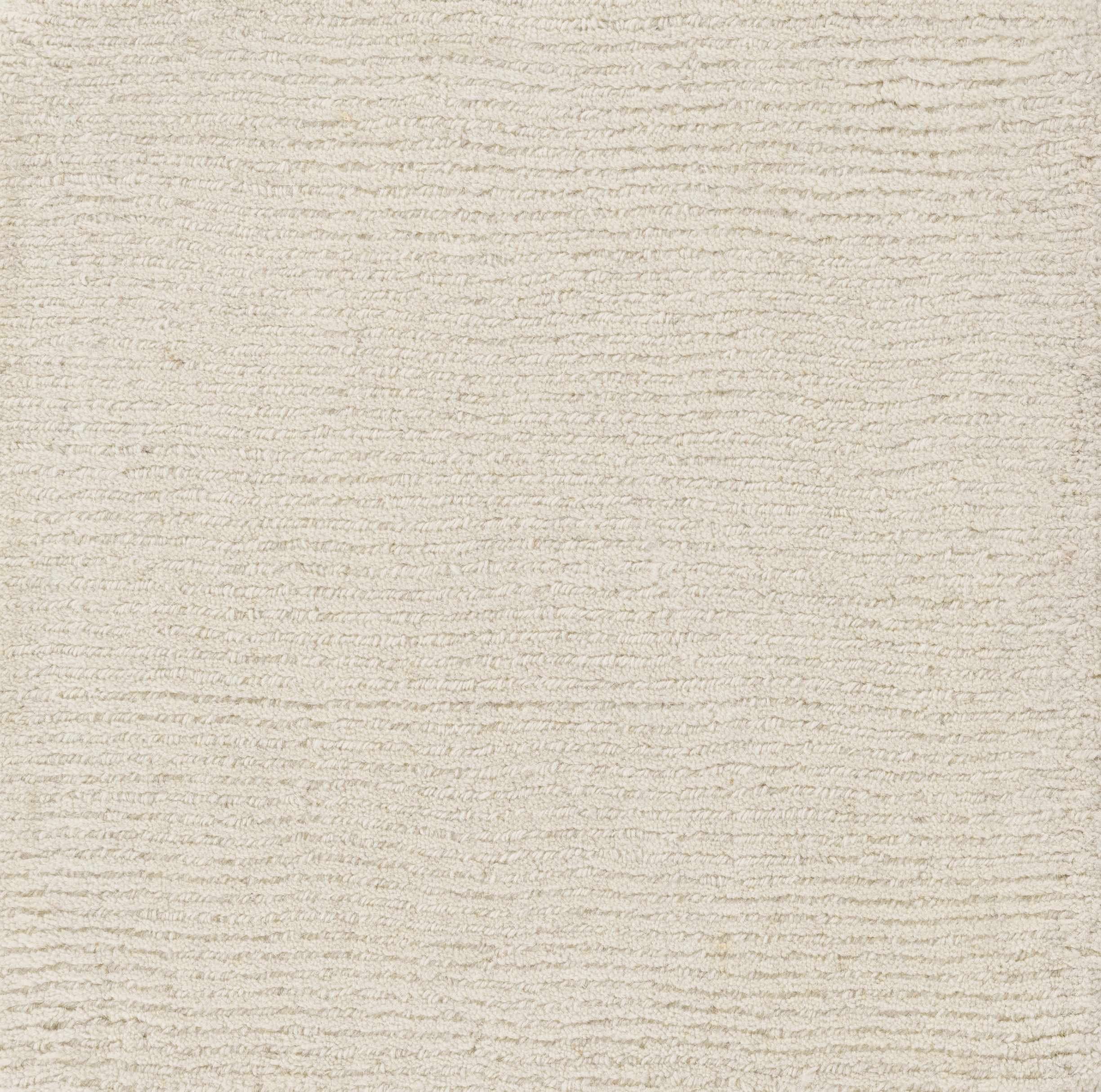 Brockton Solid Wool Light Beige Runner Rug