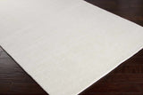 Brockton Solid Wool Light Beige Runner Rug