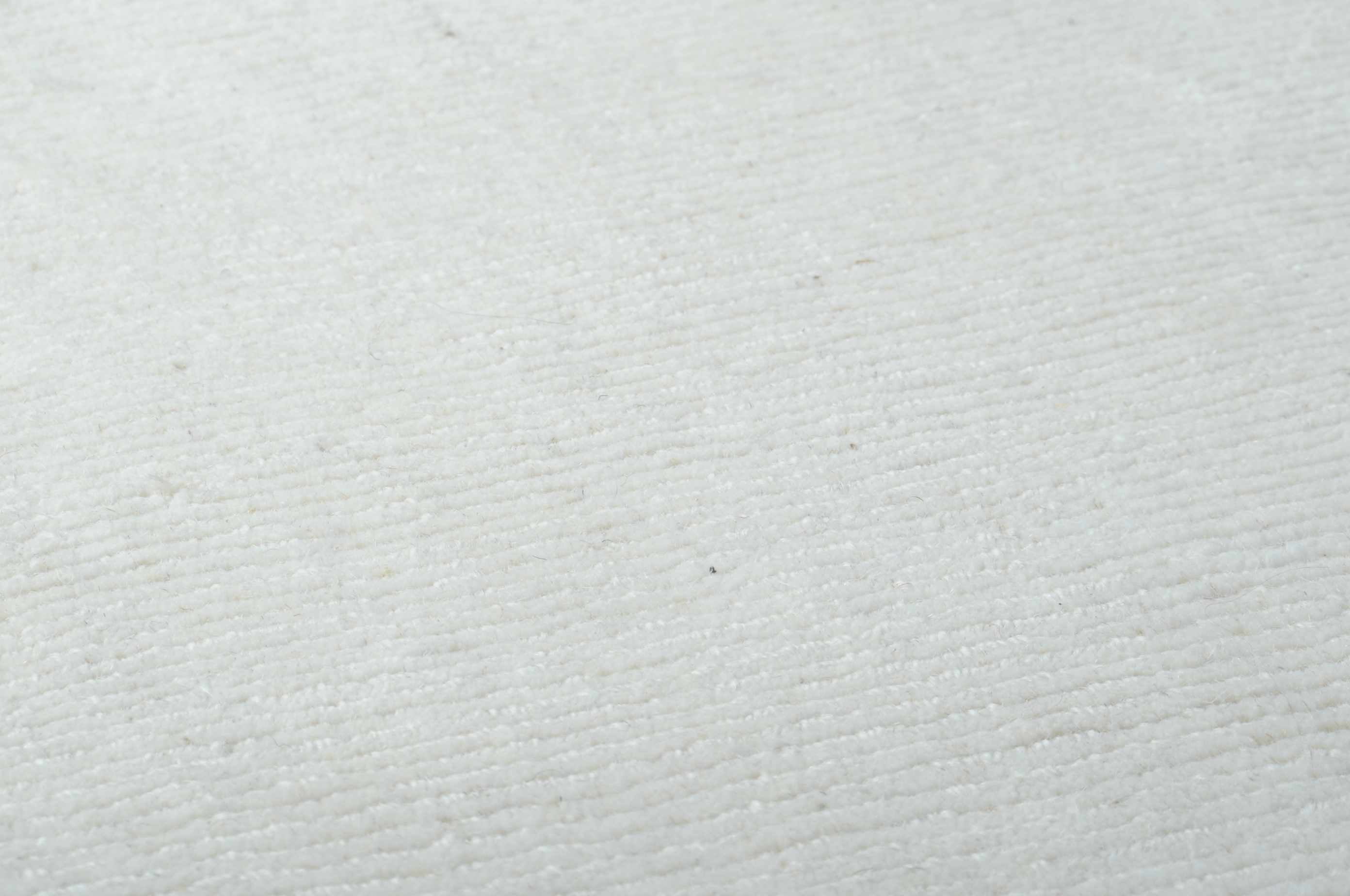 Brockton Solid Wool Light Beige Runner Rug