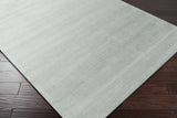 Brockton Solid Wool Dusty Sage Runner Rug