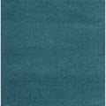 Brockton Solid Wool Teal Runner Rug