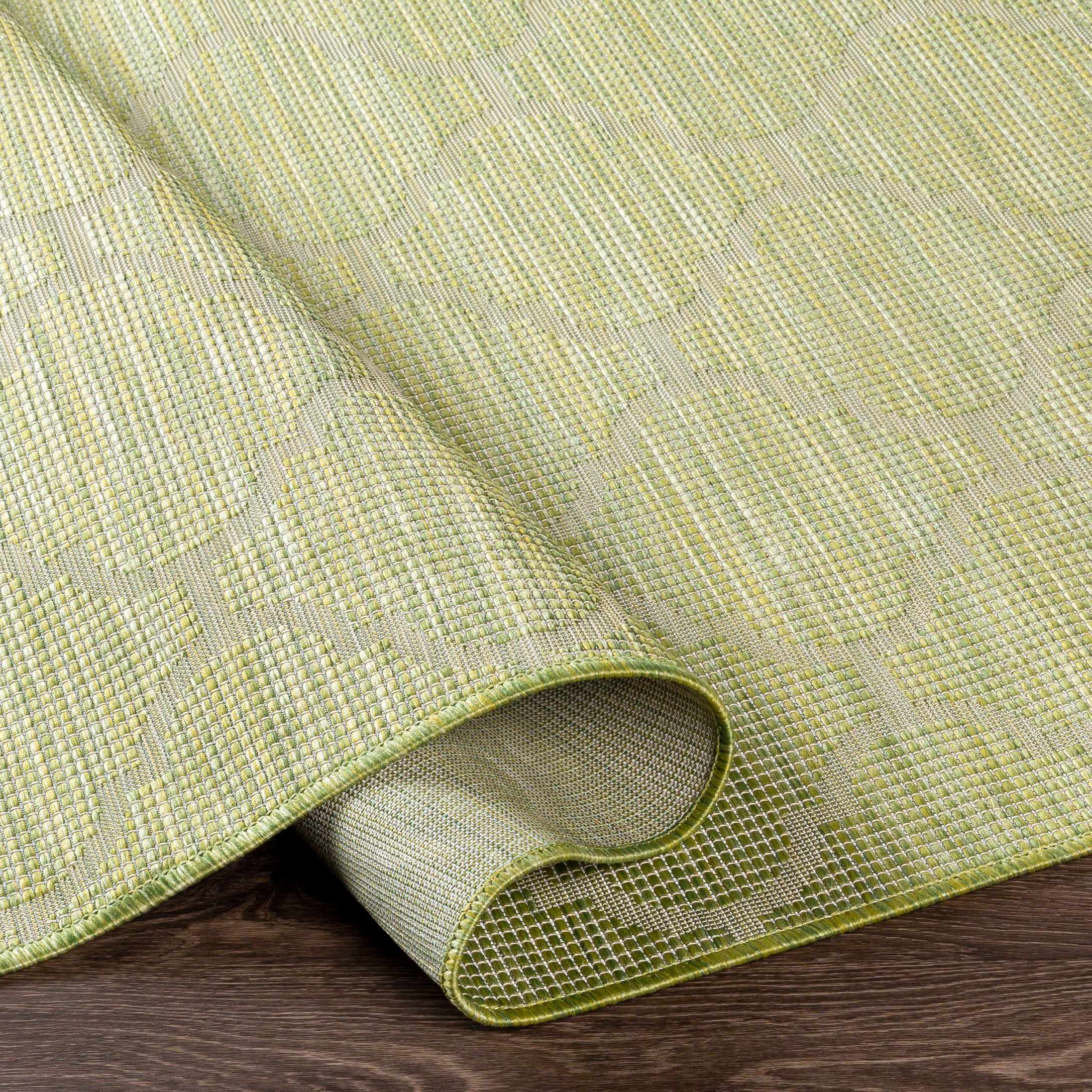 Light Green Moolap Outdoor Rug