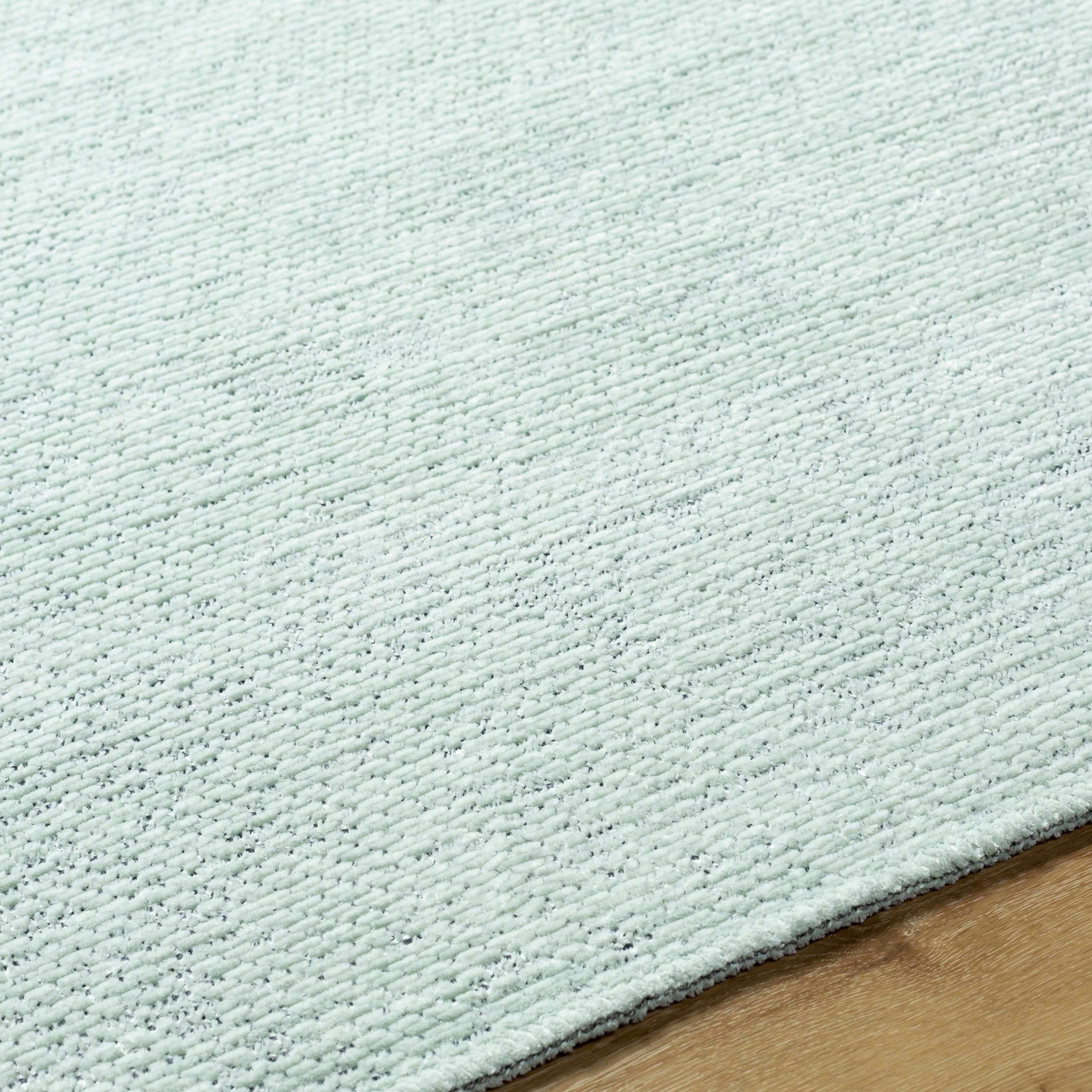 Isako Solid Washable Runner Rug