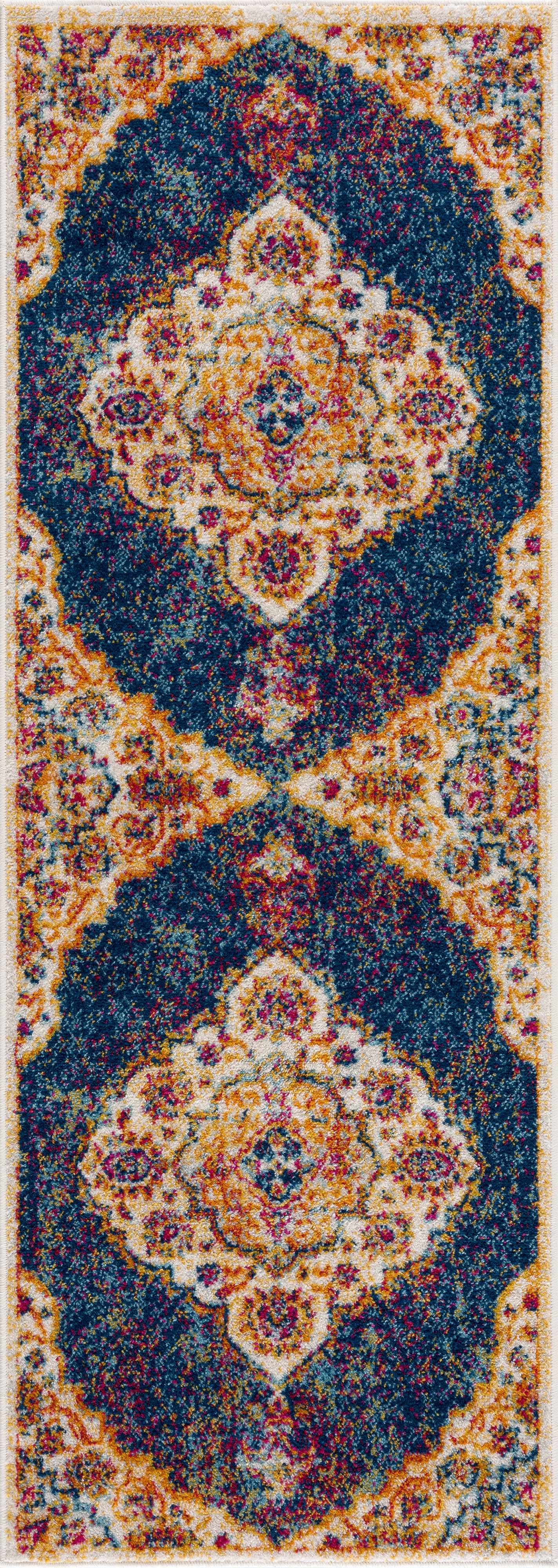 Istanbul Navy Runner Rug