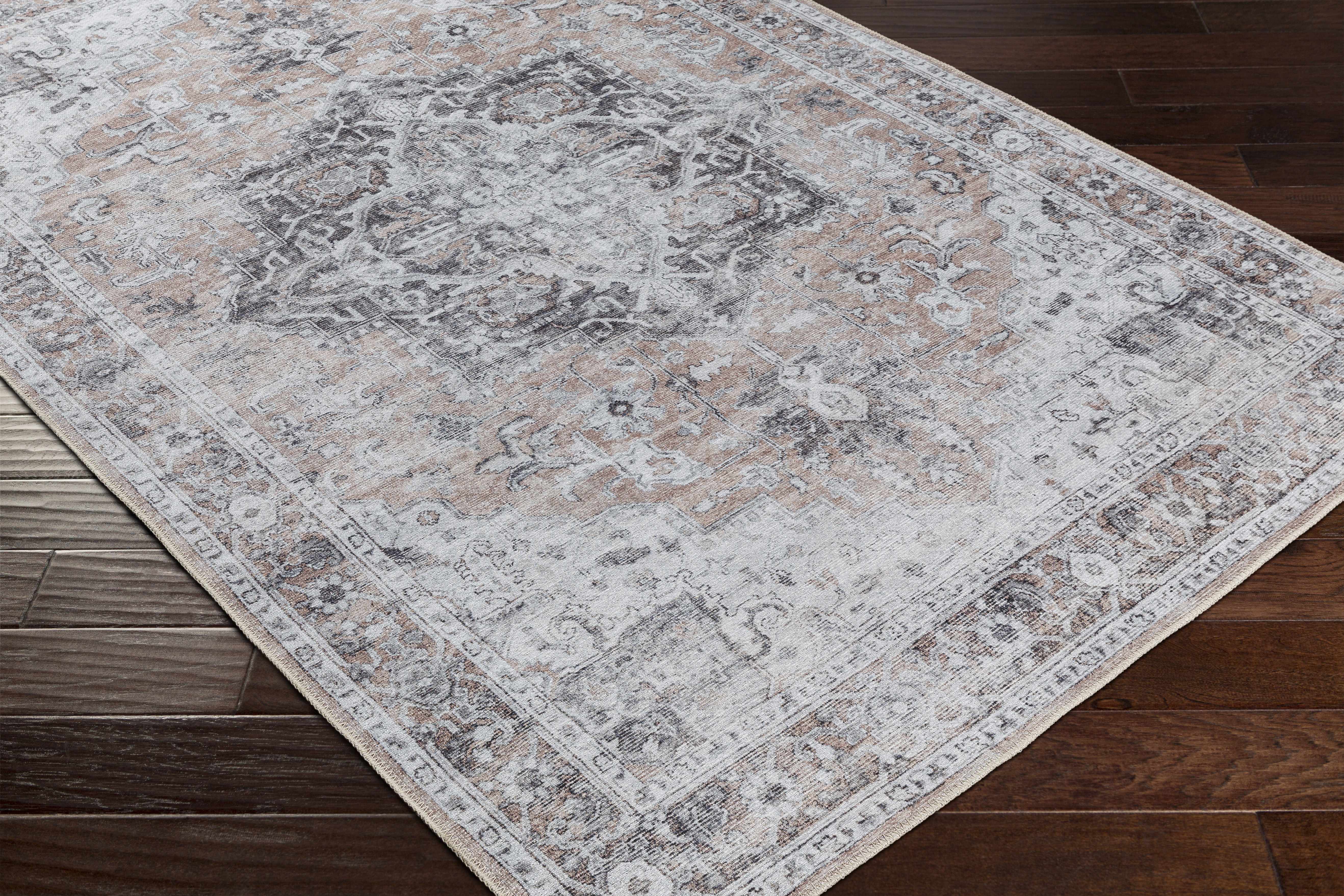 Fatih Washable 8ft Runner Rug