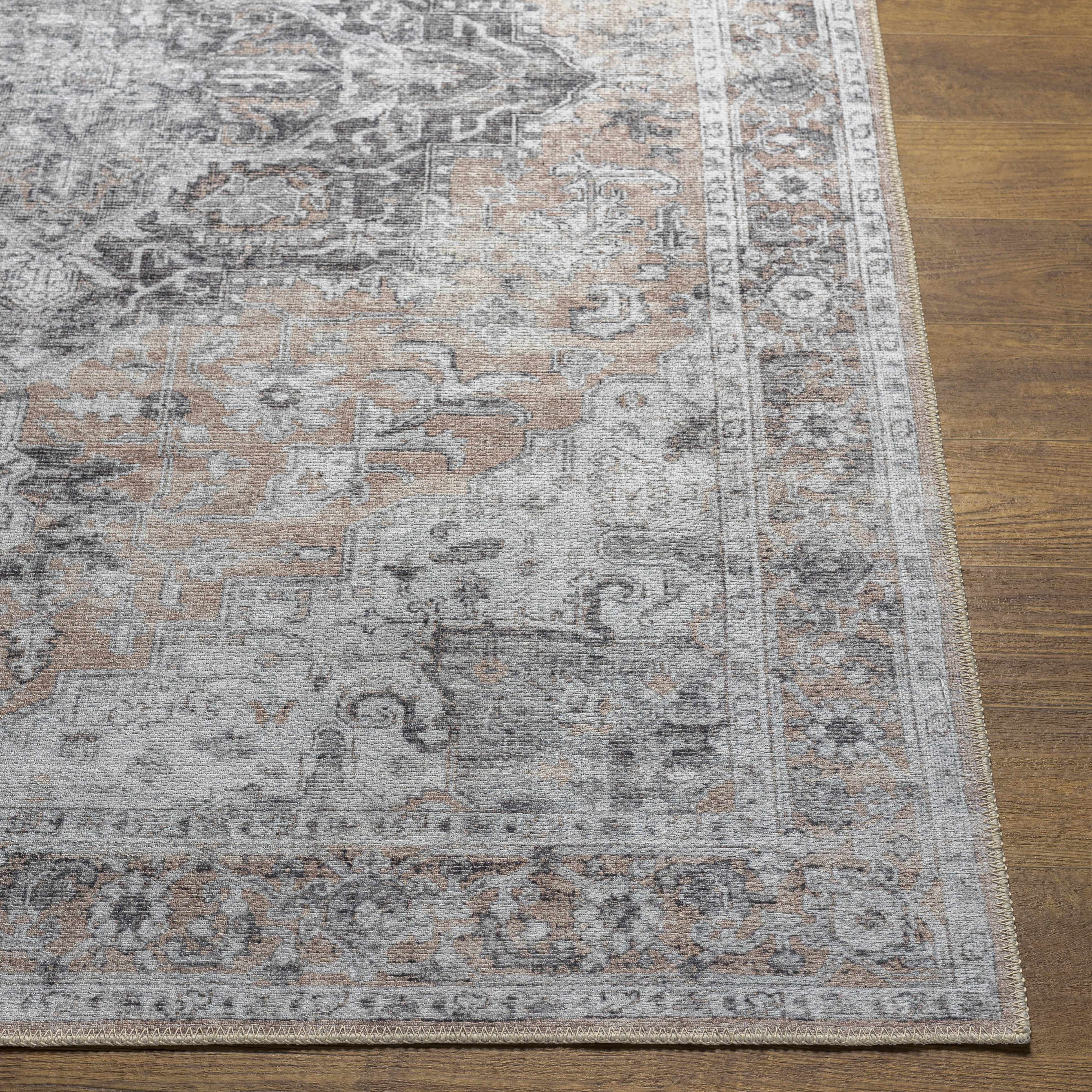 Fatih Washable 8ft Runner Rug